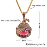 Majin Buu Cartoon Pendant Necklace 24'' Chain Hip Hop Jewelry