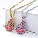 Majin Buu Cartoon Pendant Necklace 24'' Chain Hip Hop Jewelry