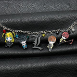 Anime Death Note Light Yagami Charm Bracelet Cosplay Metal Jewelry