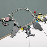 Anime Death Note Light Yagami Charm Bracelet Cosplay Metal Jewelry