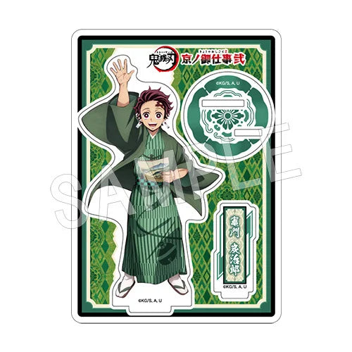 Demon Slayer Tanjirou Zenitsu Acrylic Figure Stand Display