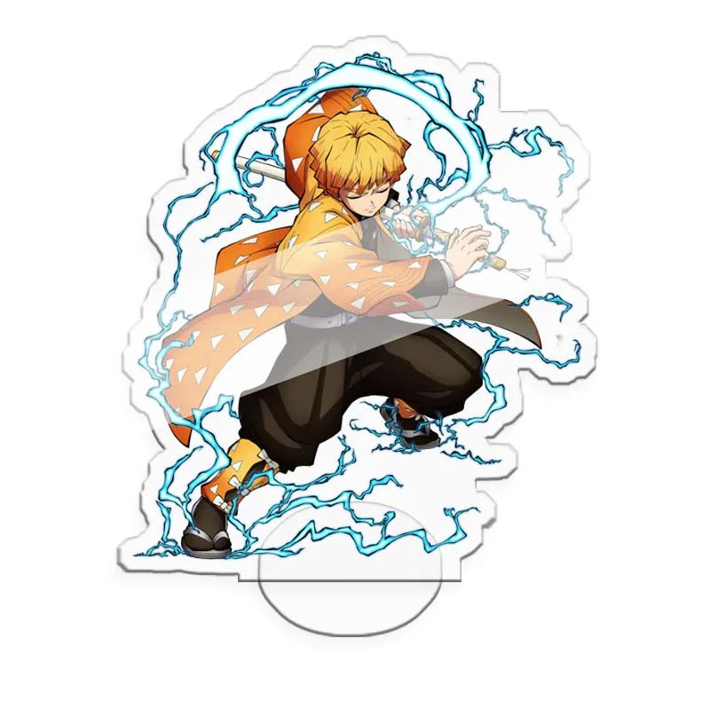 Zenitsu Agatsuma Acrylic Figure Stand - Demon Slayer Kimetsu No Yaiba