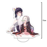 Demon Slayer Nezuko Acrylic Toy Stand Model Figure Display Gift