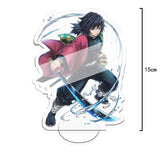 Demon Slayer Giyuu Acrylic Toy Stand Figure Display Desk Decor