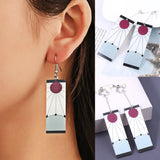Demon Slayer Tanjirou Earrings Cosplay Props Accessories