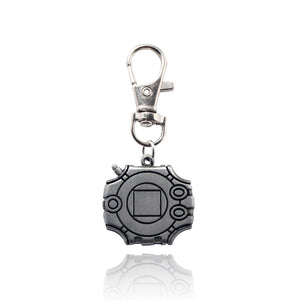 Anime Digimon Tyrannosaurus Machine Metal Retro Key Chain Pendant Fans