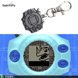 Anime Digimon Tyrannosaurus Machine Metal Retro Key Chain Pendant Fans