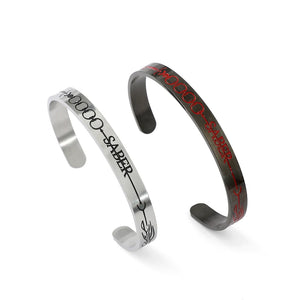 Anime FGO Fate Saber Bracelets - Stainless Steel Punk Bracelet