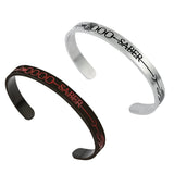 Anime FGO Fate Saber Bracelets - Stainless Steel Punk Bracelet