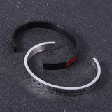 Fate/Stay Night Stainless Steel Open Bracelet Cosplay Love Couples