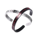 Fate/Stay Night Stainless Steel Open Bracelet Cosplay Love Couples