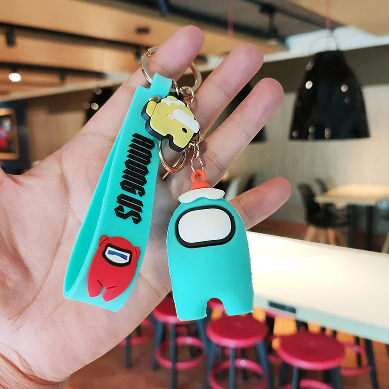 Anime Figure Amonging Key Chain Space Werewolf Kill Impostor