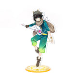 Anime Figure Acrylic Keychain Clear Llavero Key Chain Desk Decor