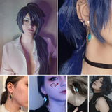 Genshin Impact Kaeya Cosplay Ear Clips Costume