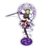 Genshin Impact Vision Arataki Itto Shenhe Yunjin Acrylic Stand Model Plate
