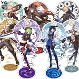 Genshin Impact Vision Arataki Itto Shenhe Yunjin Acrylic Stand Model Plate