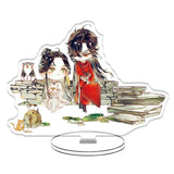 Blessing Acrylic Figure Tian Guan Ci Fu Xie Lian Hua Cheng Collection Stand