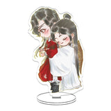 Blessing Acrylic Figure Tian Guan Ci Fu Xie Lian Hua Cheng Collection Stand
