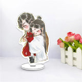 Blessing Acrylic Figure Tian Guan Ci Fu Xie Lian Hua Cheng Collection Stand