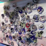 Honkai Impact 3 Captain Keychain Hair Tie Stickers Phone Case DIY Accessories