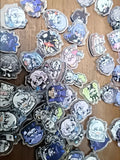 Honkai Impact 3 Captain Keychain Hair Tie Stickers Phone Case DIY Accessories