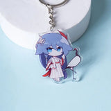 Honkai Impact 3 Fu Hua Key Chain Double-sided Pattern Acrylic Figure