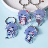 Honkai Impact 3 Fu Hua Key Chain Double-sided Pattern Acrylic Figure