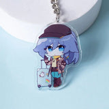 Honkai Impact 3 Fu Hua Key Chain Double-sided Pattern Acrylic Figure
