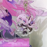 Anime Honkai Impact 3 Seele Valkyrie Girl Acrylic Keychain Pendant
