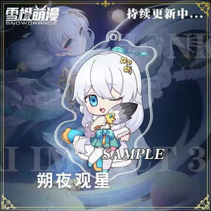 Anime Honkai Impact 3 Seele Valkyrie Girl Acrylic Keychain Pendant