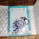 Anime Honkai Impact 3 Seele Valkyrie Girl Acrylic Keychain Pendant