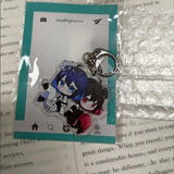 Anime Honkai Impact 3 Seele Valkyrie Girl Acrylic Keychain Pendant
