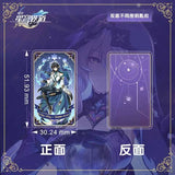 Honkai:Star Rail Tarot Card Keychain - Bag Pendant Accessories