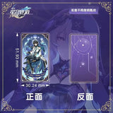 Honkai:Star Rail Tarot Card Keychain - Bag Pendant Ring Jewelry