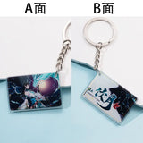 Honkai:Star Rail Lunae Keychain Acrylic Figure Metal Keyring