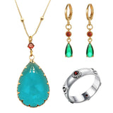 Howl's Moving Castle Necklace Sophie Cosplay Jewelry Set