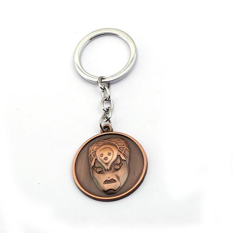 JOJOS BIZARRE ADVENTURE Keychain Mask DIO Metal KILLER QUEEN