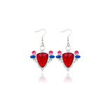 JoJo's Bizarre Adventure Aja Earrings Joseph Joestar Red Stone Ear Clip