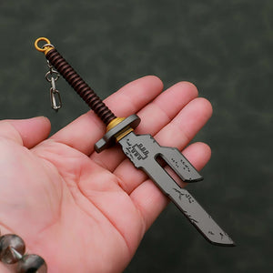 Jujutsu Kaisen Toji Fushiguro Keychain Inverted Spear Metal Pendant Bag llavero