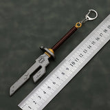 Jujutsu Kaisen Toji Fushiguro Keychain Inverted Spear Metal Pendant Bag llavero