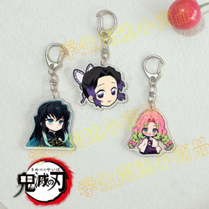 Muichirou & Mitsuri Acrylic Keychain Set - Party Charm Gift