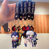 DEATH NOTE Key Chain Silicone Key Ring Ryuk Keyring L Lawliet Pendant Gift