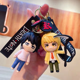 DEATH NOTE Key Chain Silicone Key Ring Ryuk Keyring L Lawliet Pendant Gift