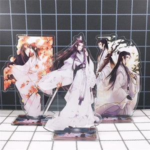 Acrylic Erha & Master Cat Keychain, Cute Anime Key Holder, Couples Keyring