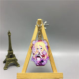 Angels of Death Keychain for Women Men Kids, Acrylic Key Ring Holder Pendant