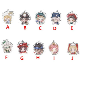 Anime Keychain Asymmetrical Identity V Luca Balsa Acrylic Keyring