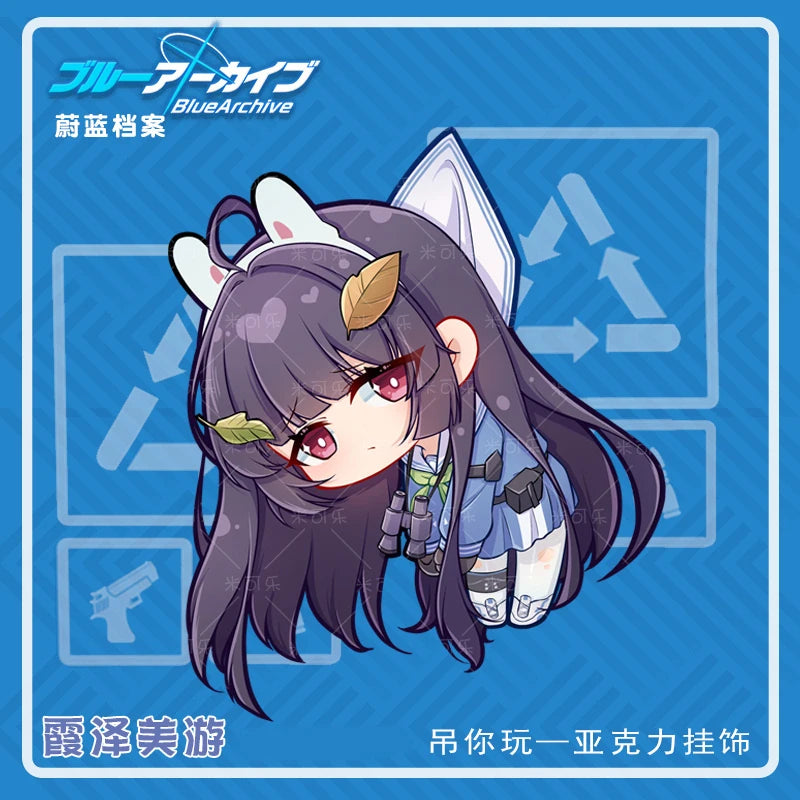 Kasumizawa Miyu Acrylic Keychain Anime Keyring Figure Strap