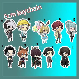Bungou Stray Dogs Dazai Osamu Acrylic Keychain Keyring Figure