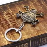 One Piece Anime Keychain Luffy Zoro Sanji Nami Pendant Keyring