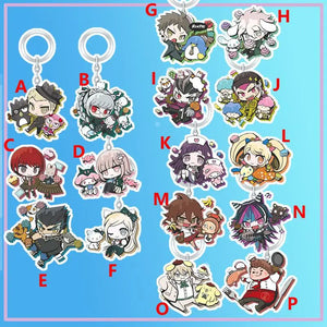 Danganronpa Hinata Hajime Teruteru Acrylic Keychain Figure Hanging